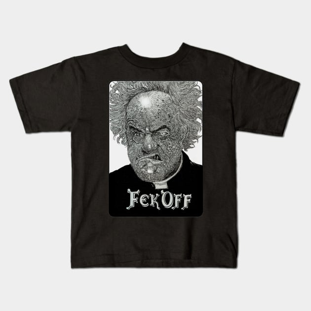 Fek Off! Kids T-Shirt by rsacchetto